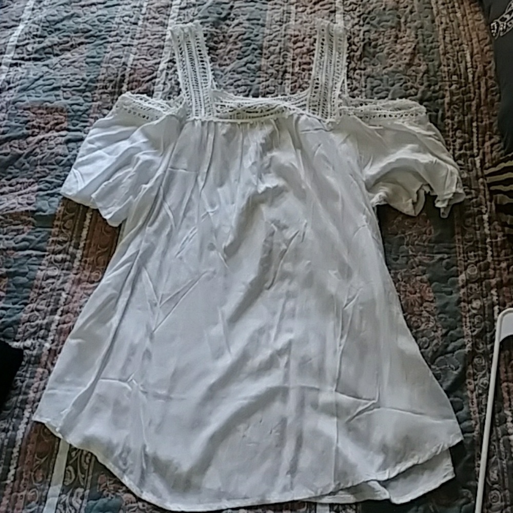 Summer flowy top / swim cover up, NEW